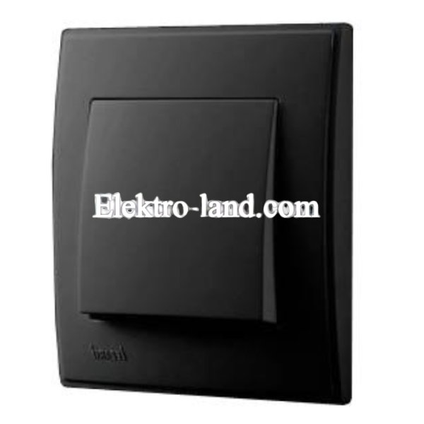 Кнопка звонка Lezard Lesya, антрацит (705-4242-103)